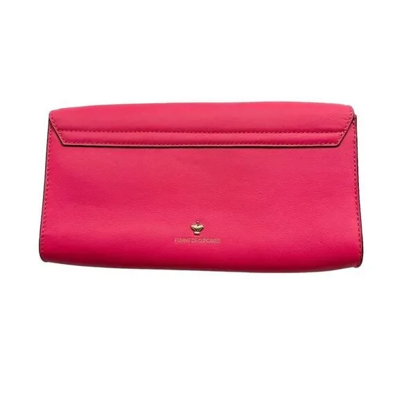Femme De Cupcakes Pink Clutch - Picture 2 of 6